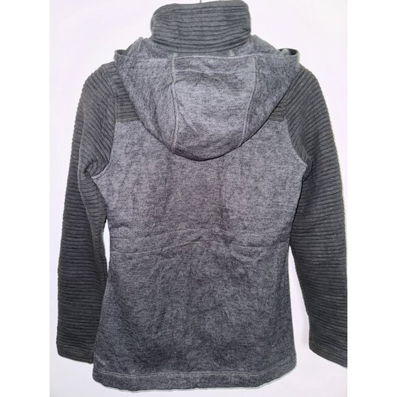 The North Face Indie Hooded Dark Grey Jacket Women Size Small Polyester - Picture 3 of 16